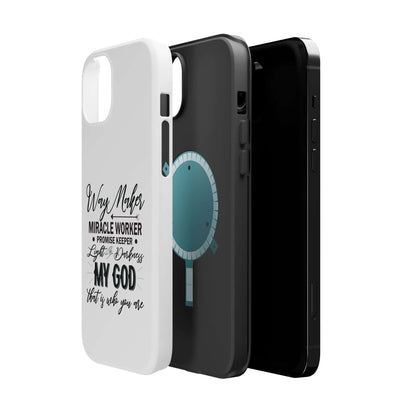 Promise Keeper, Way Maker | Magnetic Tough Cases | Motivational Bible 
