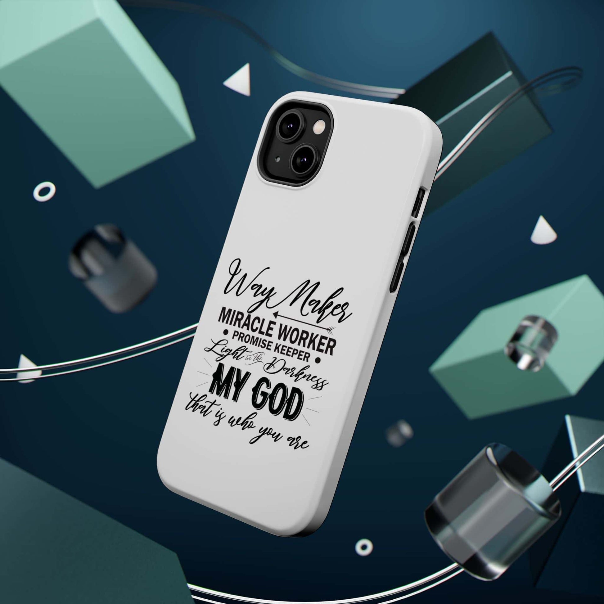 Promise Keeper, Way Maker | Magnetic Tough Cases | Motivational Bible 