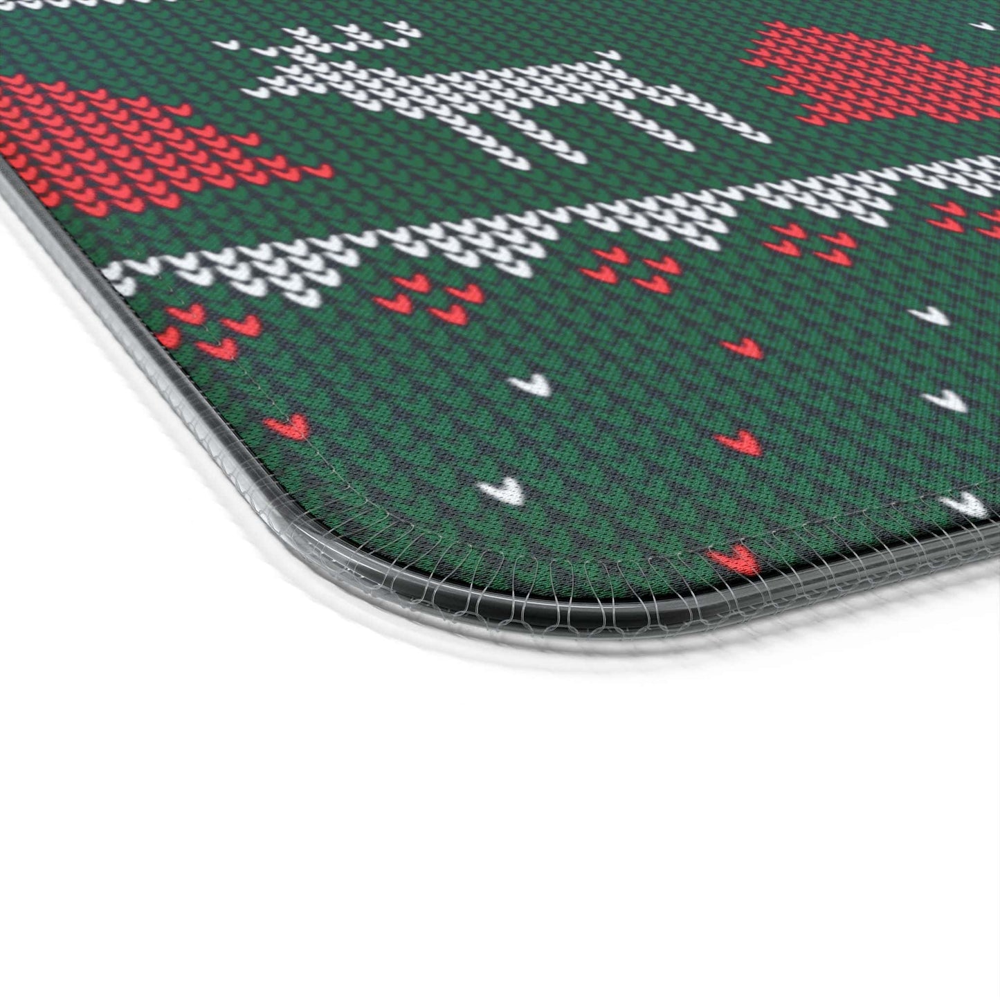 LED Gaming Mouse Pad, Wireless Charging ( Christmas Sweater Print )
