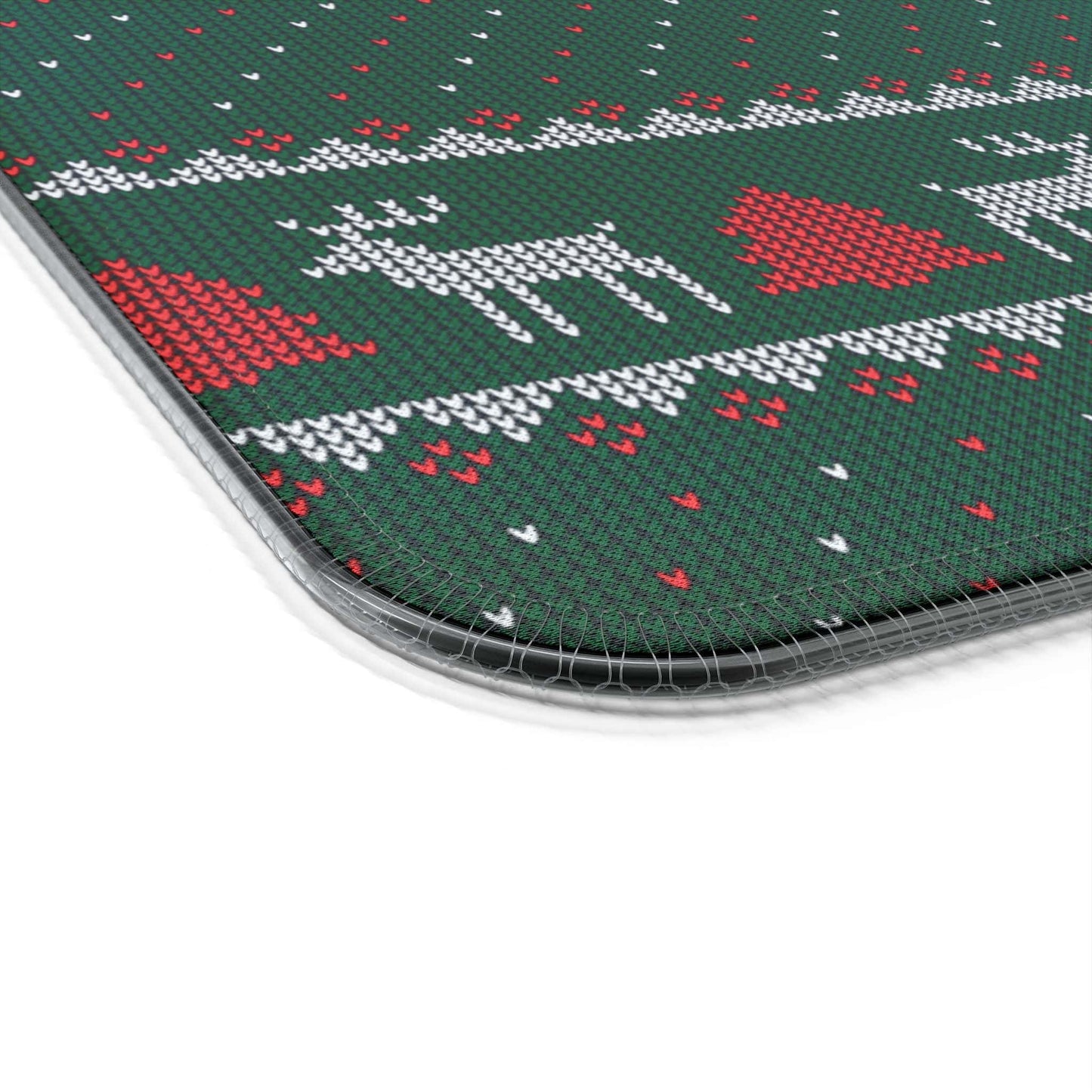 LED Gaming Mouse Pad, Wireless Charging ( Christmas Sweater Print )