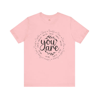 You Are Strong | Christian | Unisex Jersey Short Sleeve Tee