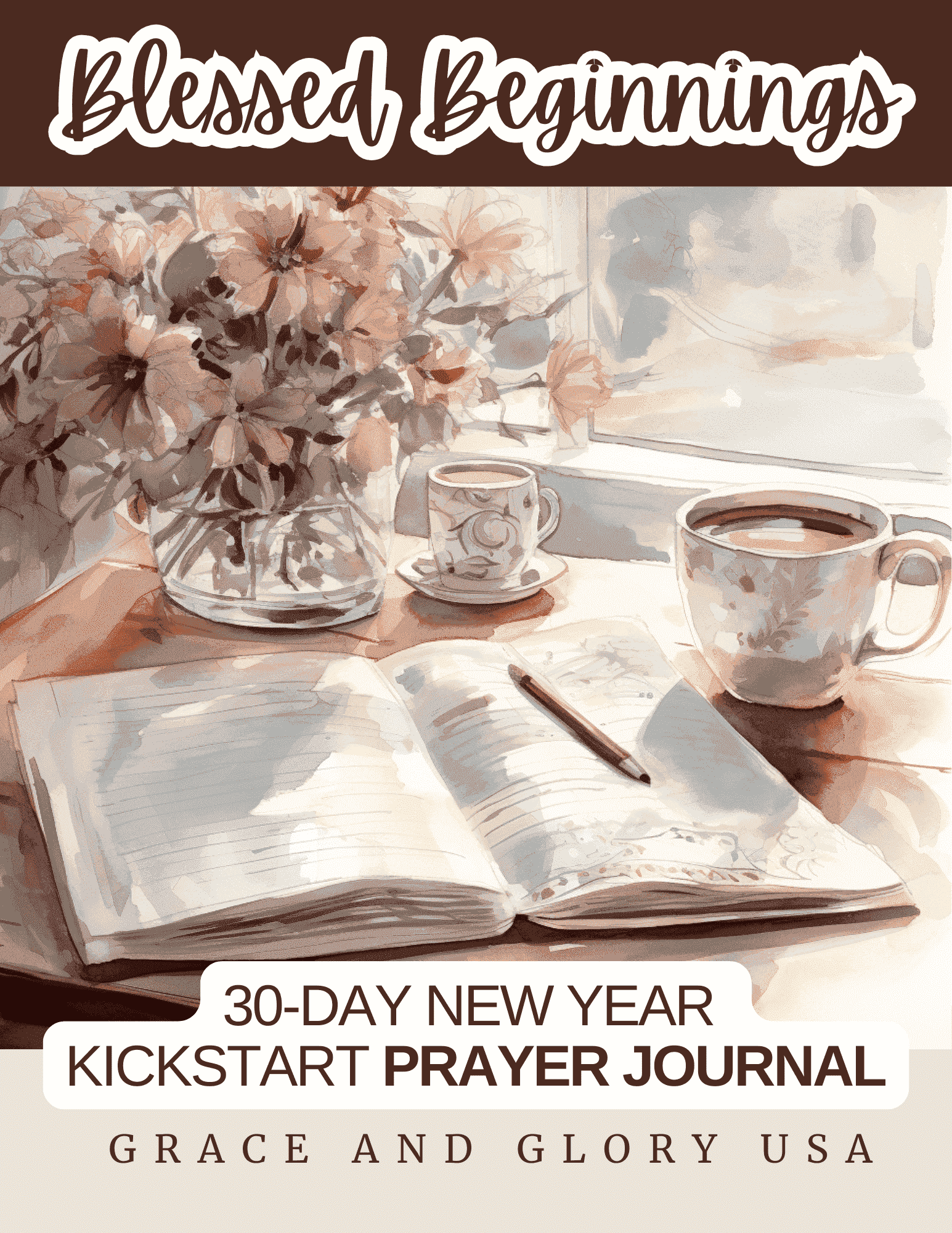 New Year New ME 30-Day New Year Prayer Journal