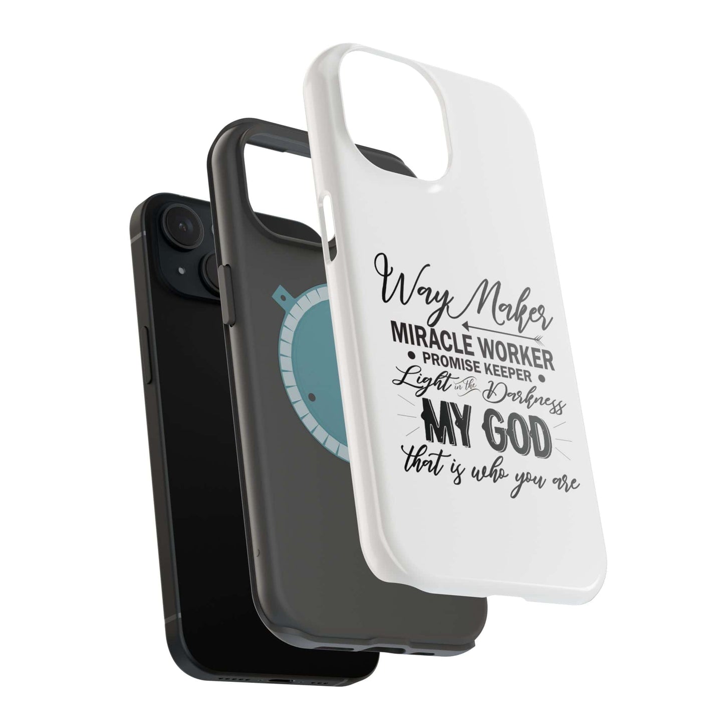 Promise Keeper, Way Maker | Magnetic Tough Cases | Motivational Bible 