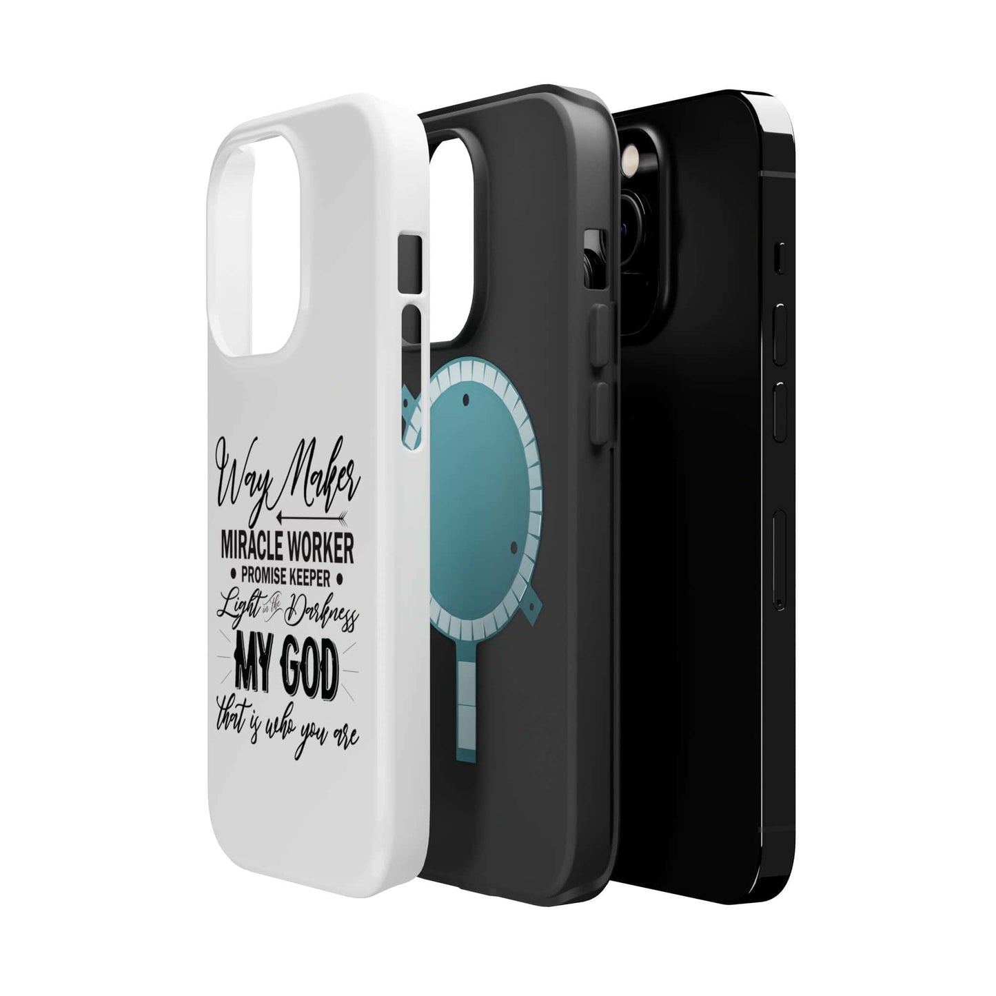 Promise Keeper, Way Maker | Magnetic Tough Cases | Motivational Bible 