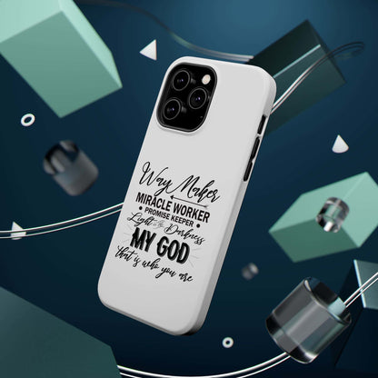 Promise Keeper, Way Maker | Magnetic Tough Cases | Motivational Bible 