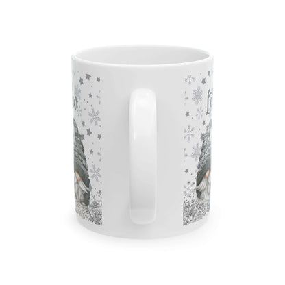 Let it Snow, Gnome, Ceramic Mug, (11oz)