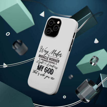 Promise Keeper, Way Maker | Magnetic Tough Cases | Motivational Bible 