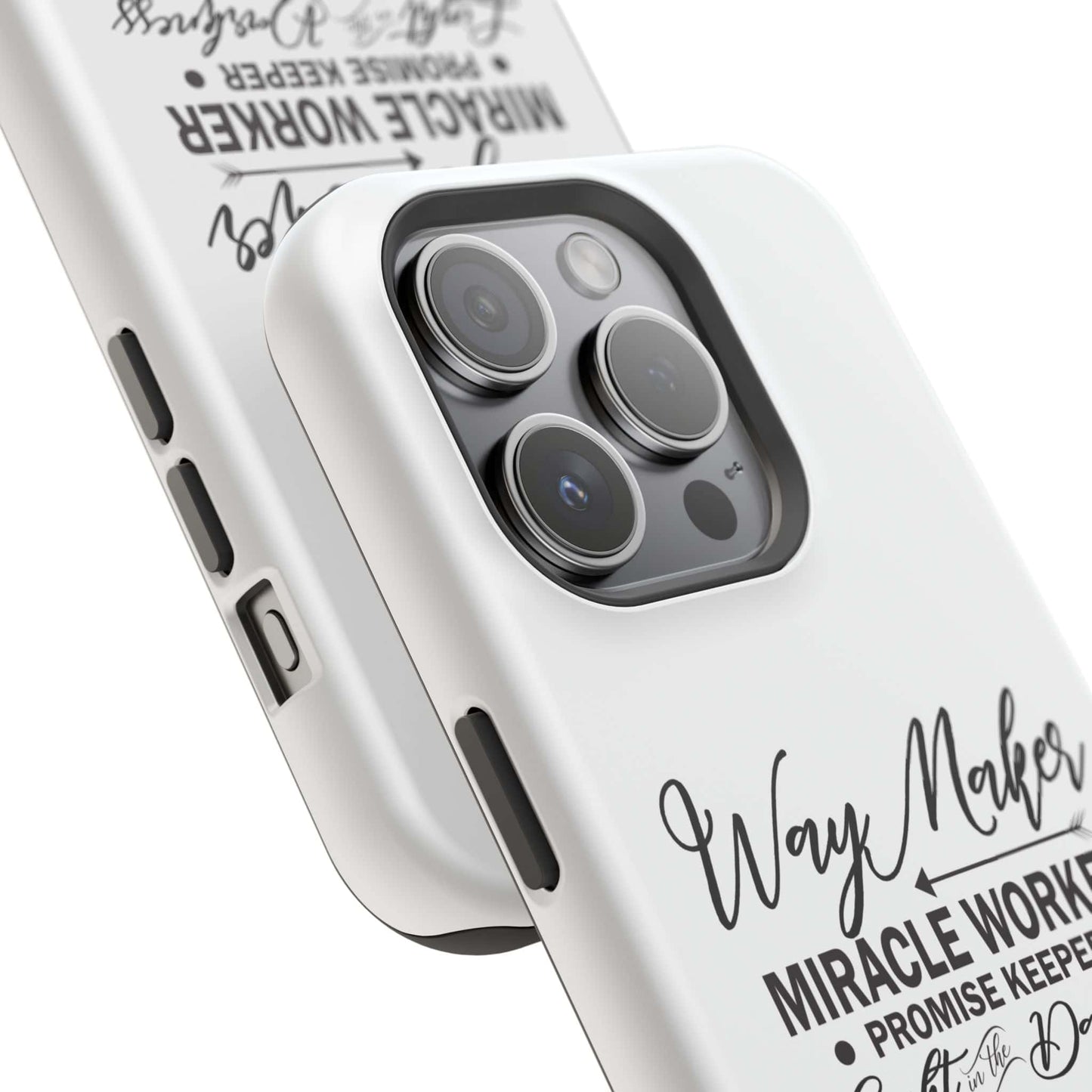 Promise Keeper, Way Maker | Magnetic Tough Cases | Motivational Bible 
