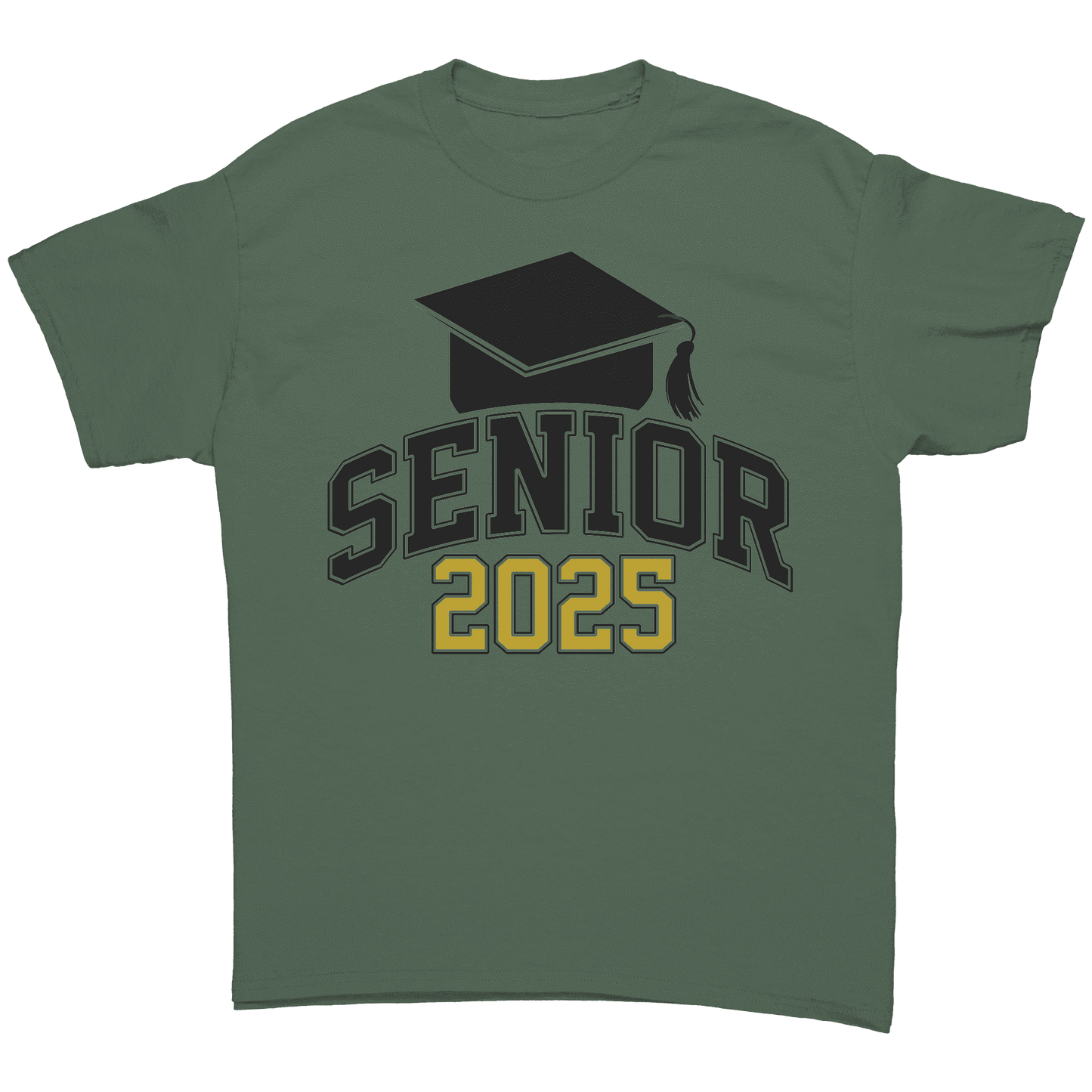 Class_of_25_-_Graduation_t-Shirt_Military_Green_Front_Mockup.png