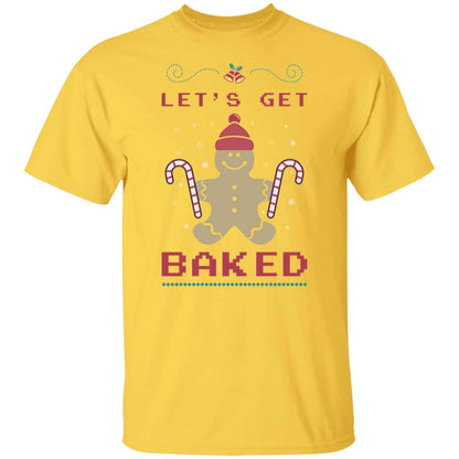 Let's Get Baked | Christmas | Mens TShirt