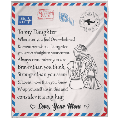 To My Daughter | Fleece Blanket