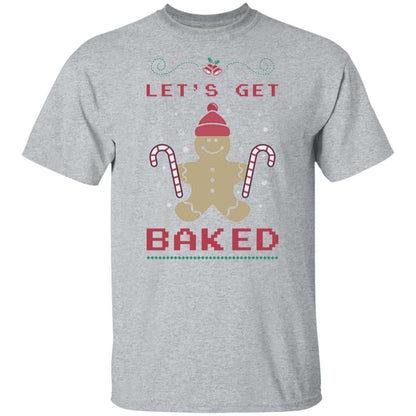 Let's Get Baked | Christmas | Mens TShirt
