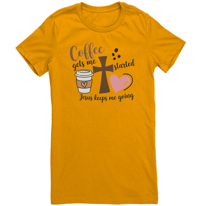 Jesus Keeps Me Going - Women's T-shirt