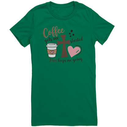 Jesus Keeps Me Going - Women's T-shirt