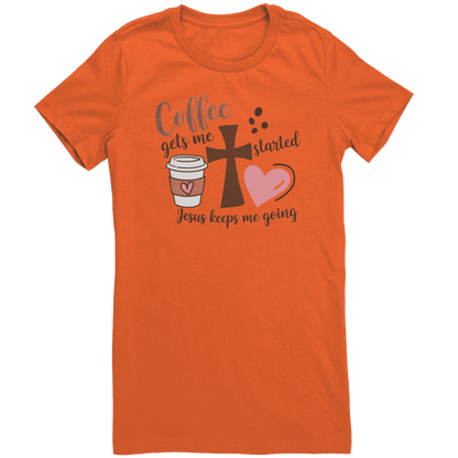 Jesus Keeps Me Going - Women's T-shirt
