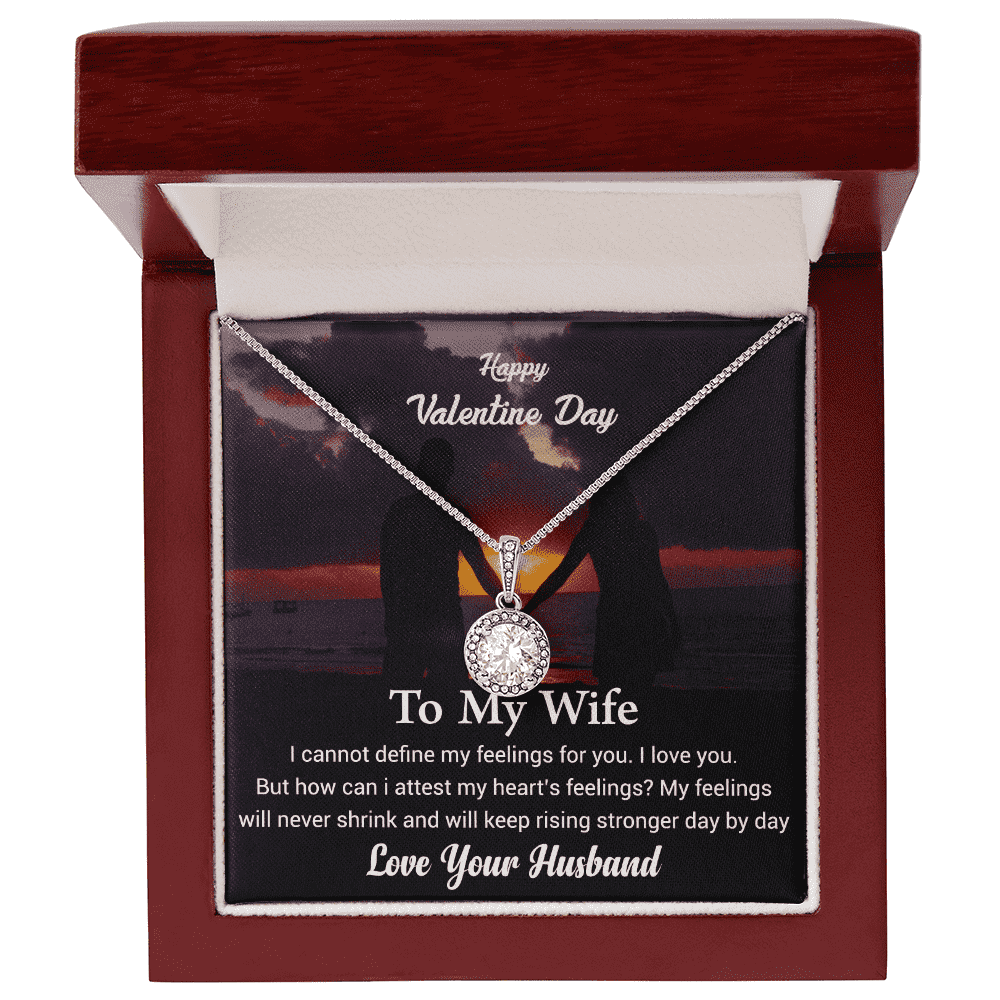 Happy Valentines Day | To My Wife | Eternal Hope Necklace