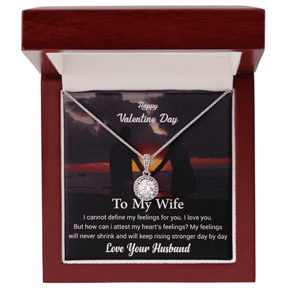 Happy Valentines Day | To My Wife | Eternal Hope Necklace