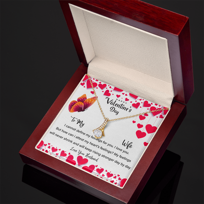 Valentines Day | To my Wife | Alluring Beauty Necklace