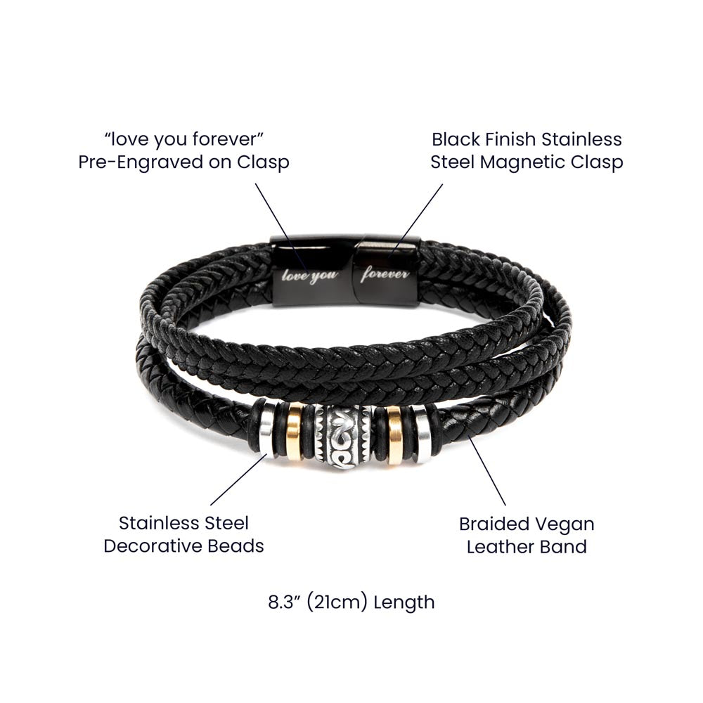 To my Daddy - I Love You - Bracelet
