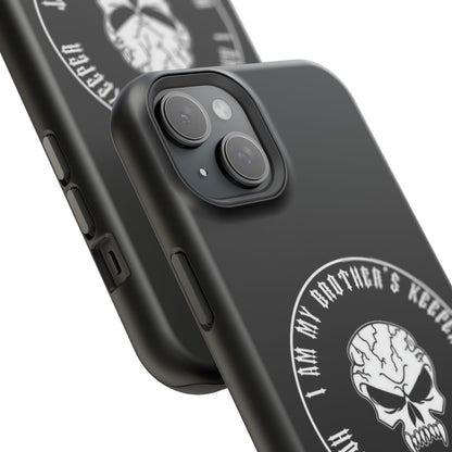 I am my Brothers Keeper Guardian Magnetic Phone Case
